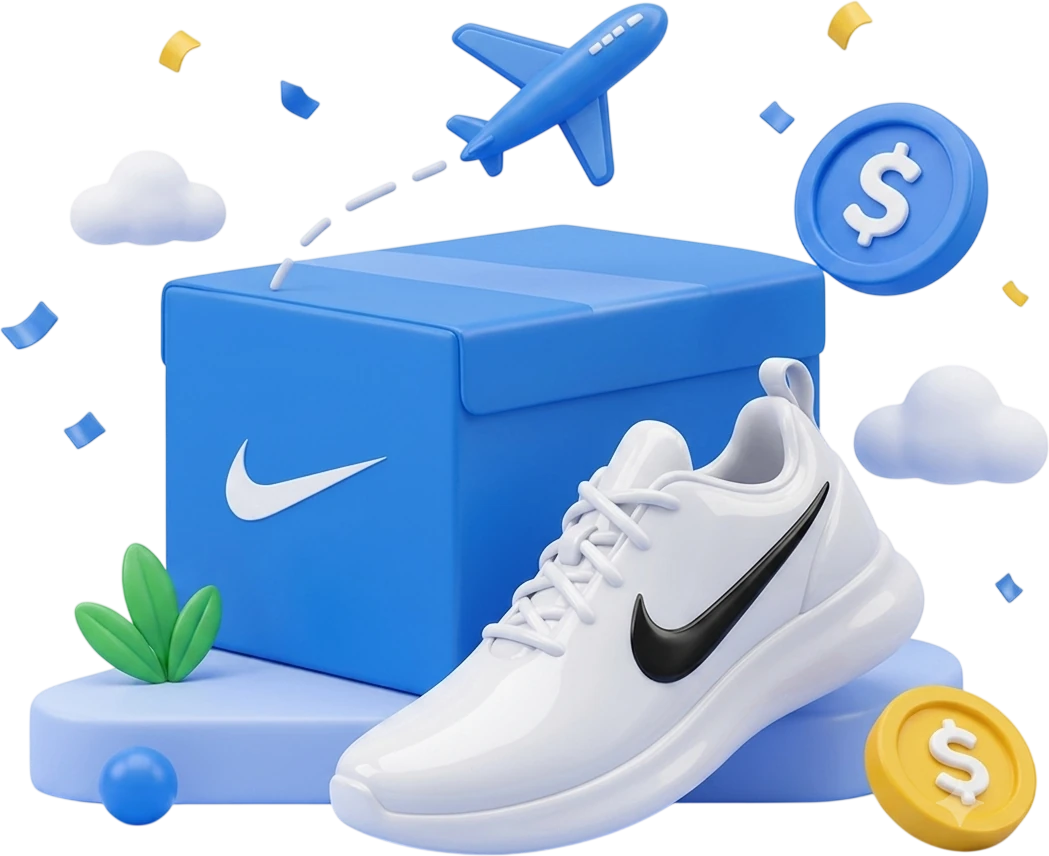 Кроссовки Nike из США с доставкой Prostobox