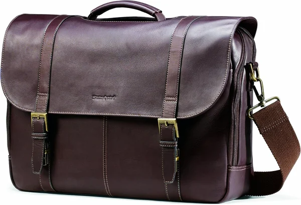 Leather Messenger Bag