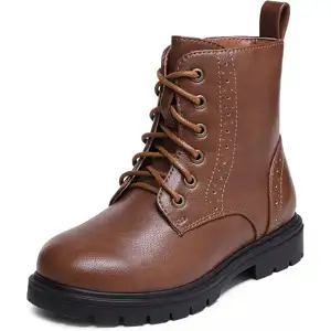 DREAM PAIRS Ankle Combat Boots