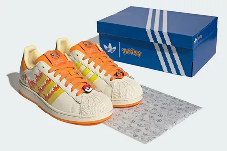 Pokémon x adidas Superstar “Charmander”