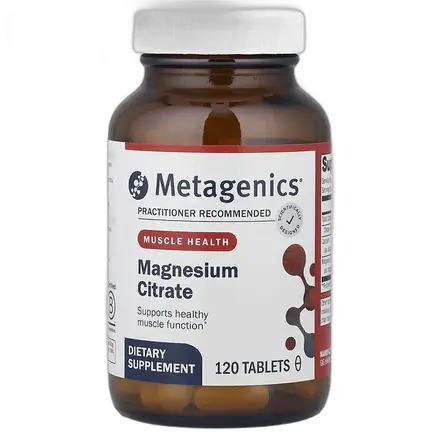 Metagenics цитрат магния 120 таблеток
