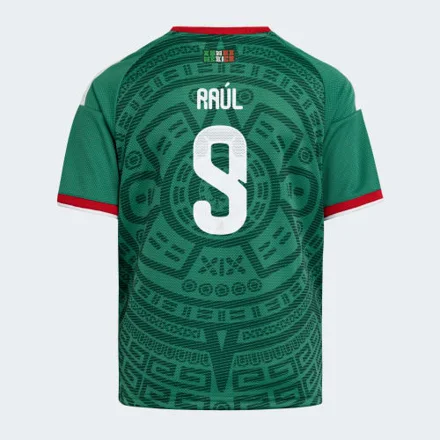 adidas: детская домашняя джерси Мексики (Рауль)